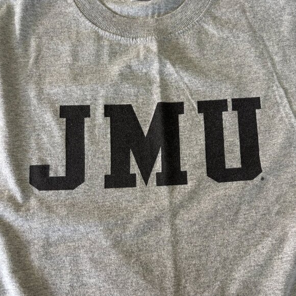 JMU James Madison University Gray T-Shirt from Champion Men’s Large - Picture 6 of 9